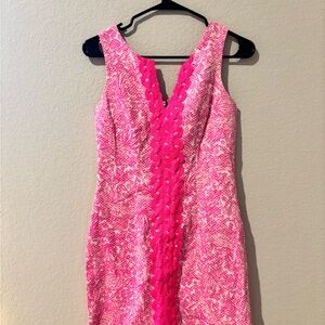 Lilly Pulitzer Vibrant Pink Mini Dress